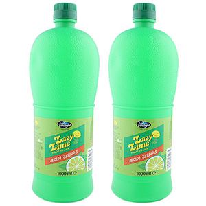 레이지 라임주스 1000ml 2개세트