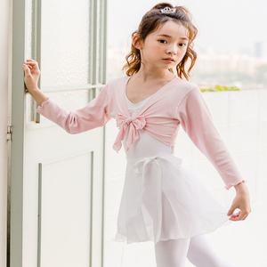 [삐에아떼르] 유아발레 쉬폰 리본 스커트 8001 화이트