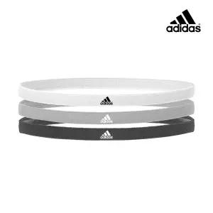 아디다스 헤어 밴드 3종 패키지 (블랙화이트그레이)