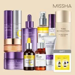 [10%+T5%]미샤 브랜드위크 기초 UPTO 1+1 앰플/크림/패드/기초세트 외