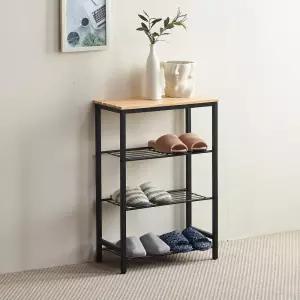 분홍맘 3단 4단 오픈형 아파트 현관 벤치형 슬림 신발장