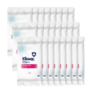 크리넥스 안심 물티슈 10매 24팩