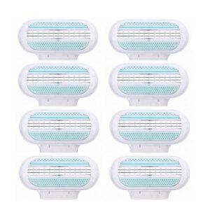 투썬 질레트 비너스 호환용 3중 면도날 (면도날만 판매) / 8개입