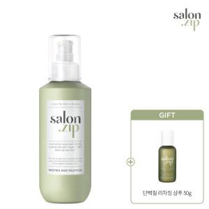 살롱집 단백질 헤어 밀크팩 200ml(+ 리차징샴푸 50g)
