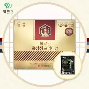 [흑삼캔디]대동고려삼 불로건 6년근 홍삼정 프리미엄 스틱 진세노사이드 20mg 10ml 30포 부모님 선물