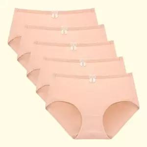 아이엠속옷 순면 삼각팬티 5p 주니어 학생 청소년 데일리 기본 여아 속옷