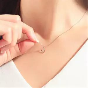 [롯데백화점]로이드 [GB] 다이아 드롭 14K Gold 목걸이 LNF20002D