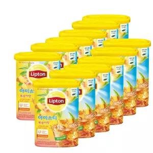 유니레버 립톤 아이스티 복숭아맛 907g 12개