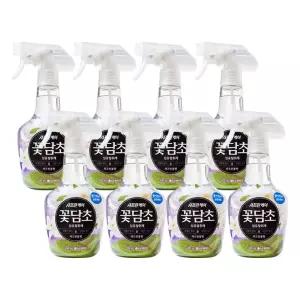 엘지 샤프란케어 꽃담초 섬유탈취제 스프레이 자스민 400mL x 8개