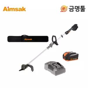 아임삭 BL36GC50 충전예초기 36V 5.0AH 1팩 BL모터 2단속도조절 일자날포함 벌초 잔디깍기