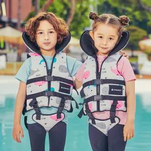 스윔어바웃 어린이 아동용 구명조끼 네오프랜 유아 주니어 부력조끼 보조복