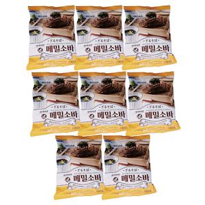 메밀소바 211g x 8개 가쓰오국물맛 쫄깃한면발 간편조리 메밀국수