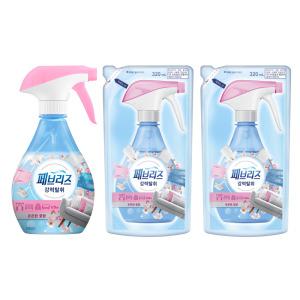 페브리즈 섬유탈취제 은은한 꽃향 370ml 본품 1개 320ml 리필 2개 세트