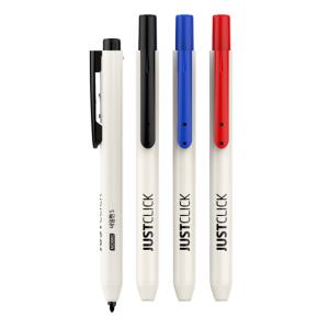 모리스 JUSTCLICK 저스트클릭 네임펜 S 뚜껑없는 노크식 0.7mm 보통굵기