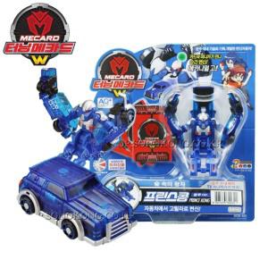 터닝메카드W 메카니멀 자동차장난감 변신로봇 프린스콩 블루
