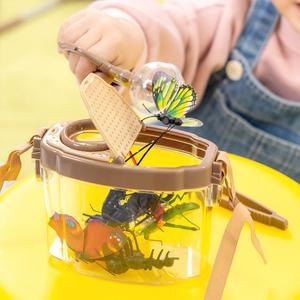 [민화샵] 곤충채집키트 잠자리채 개미집 나비 키우기