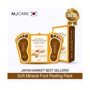 엠제이케어 소프트 미라클 풋 필링 팩 단상자(2매) 1매2시트,  각질제거