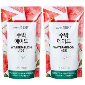 카페베네 수박에이드 190ml x 30팩