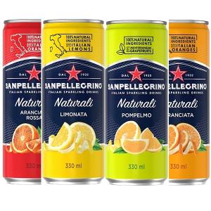 산펠레그리노 탄산음료 4종혼합 330ml 24캔
