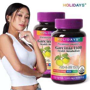 홀리데이즈 다이어트 가르시니아1500 2병 180정