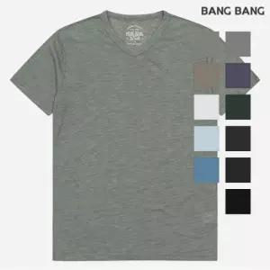 공용 슬라브 브이넥 반팔티 NTH506)