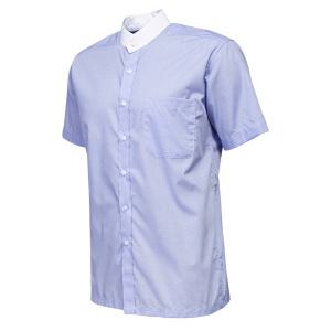 차이나 카라 남자 반팔 셔츠 남성 캐주얼 남방 여름 배색 차이나넥