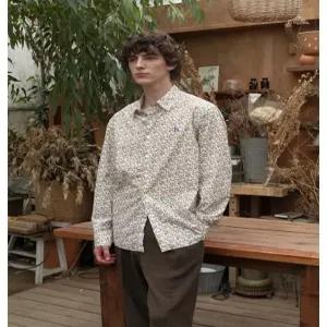 헤지스 남성 24FW [반값세일][리버티] 플라워 프린트 셔츠 HZSH4C701OW