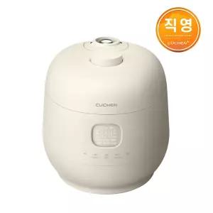 쿠첸 브레인 미니 풀스테인리스 듀얼프레셔 3인용 IH전기압력밥솥 크림옐로우 CRT-TWS0310CY