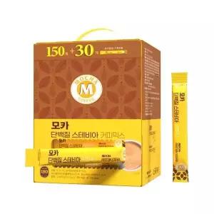 [공식판매점] 모카 단백질 스테비아 커피믹스 180T / 당뇨커피 무설탕 제로슈가