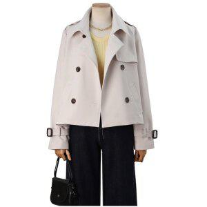 [쉬즈나인][국내제작]메이숏 트렌치 자켓