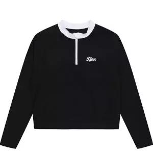 [소이]블랙반집업크롭래쉬가드티/23M0459_CC