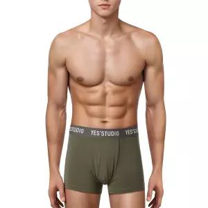 [롯데백화점]예스 [볼드밴드]딥 카키 폴리스판 남성 드로즈YSMDA945