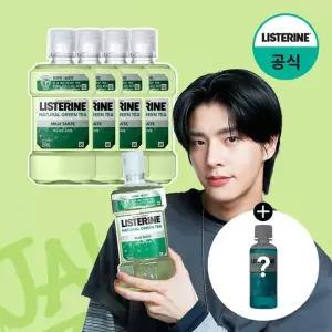 [리스테린][쿨민트100ml증정] 리스테린 내추럴 그린티 마일드 250ml x4