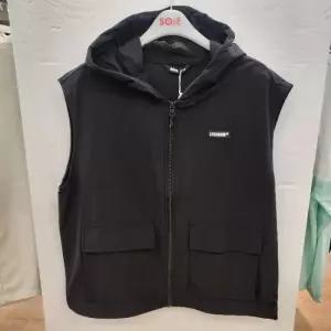 HC22 아웃포켓 나일론 쿨 후드 조끼 남아 여름용 블랙 박스핏 스판 쿨 조끼 25