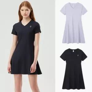 [롯데백화점]르꼬끄 여성 쿨코테 골지 브이넥 원피스 QP222OOP42