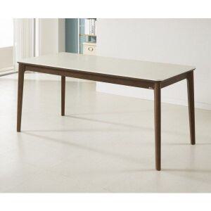 데코라인 에필로그 원목 세라믹 6인용 식탁 테이블 프레임 1800