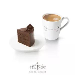 [아티제] 듀얼 카카오 자허토르테 케이크 조각+아메리