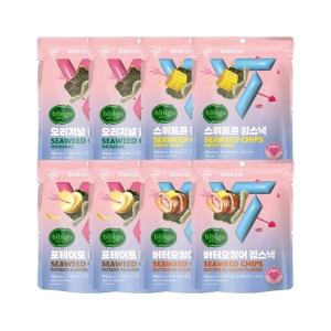 비비고 칩 x 세븐틴 오리지널 40g x2개+스위트콘 40g x2개+포테이토 40g x2개+버터오징어 40g x2개