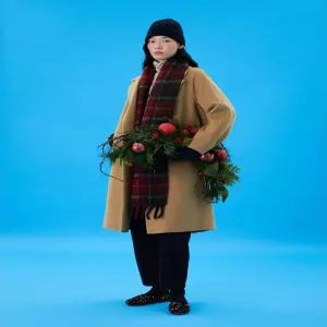 [빈폴레이디스]핸드메이드 더블 롱 코트 카멜 (BF4X30C08B)