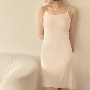 하늘인견 베이직 롱슬립 이너원피스