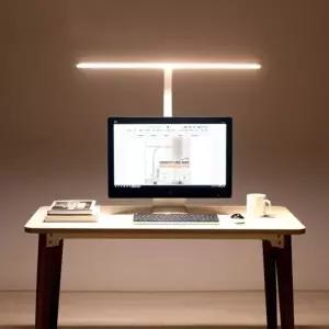 사무실스탠드 화이트색상 LED스탠드조명 와이드형 작업실조명