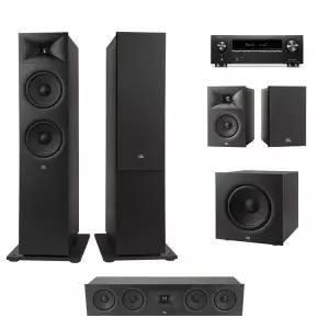 [데논] AVR-X1800H + JBL 280F 5.1채널(240B,200P) 홈시어터 오디오