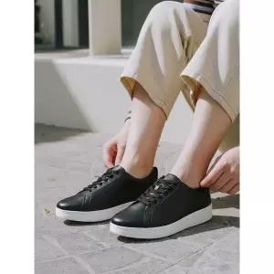 [아웃도어스/핏플랍]랠리 레더 스니커즈 블랙 FFSO2F515BK