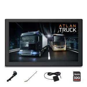 최신 트럭네비게이션 아틀란트럭 S9 32G 유리흡착거치대+대형차전용 GPS안테나+TPEG DMB로드안테나 모두포함 지도 업데이트 무제한무료