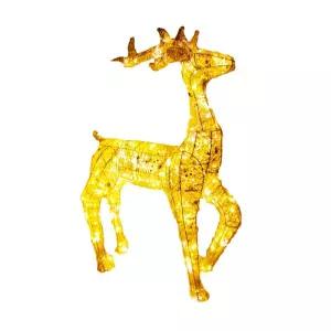 루돌프 조명 장식 사슴 인형 크리스마스소품 대형 대형장식 데코 카페 오브제 야외