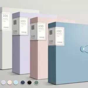 A4 클리어 화일 40매 60매100매 방수 파일케이스 악보 계약서 포토카드제작 화일