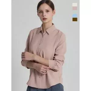 [하프클럽/]스컬프 베이직 솔리드 셔츠 (택가격138000원)