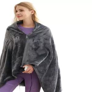 전기무릎담요 가열 숄 usb 배터리미포함 블랙 그레이 학생 무릎 온열 휴대용 난방 요