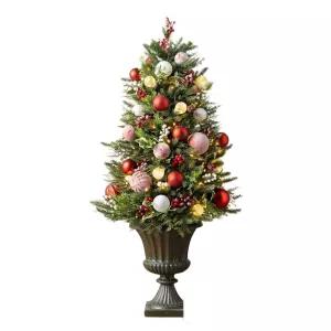 대형리스 풍성한 크리스마스 40cm 장식 꽃다발 레드 호텔 원형 대형 크리스마스리스