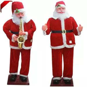 대형 춤추는산타 싼타 인테리어 크리스마스 댄싱 산타클로스 호텔 소품 산타할아버지 산타인형
